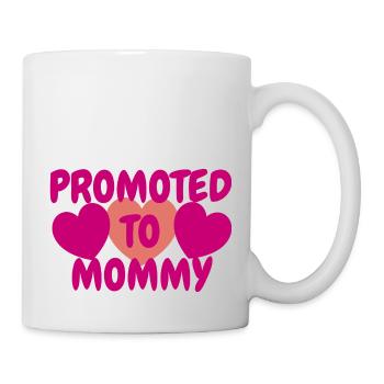 Mutter werdende Mama Mommy Schwangerschaft Mom - Tasse - Weiß - Rechts