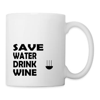 Biking Running Marathon Triathlon Bike - Mug - white - Right