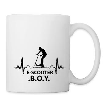 E-Scooter Scooter - Mug blanc - blanc - Droite