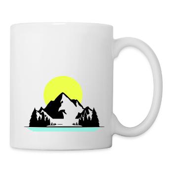 Mountains - Mug - white - Right