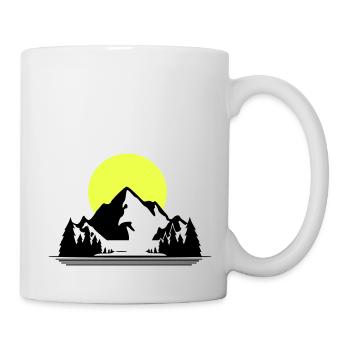 Mountains - Mug - white - Right