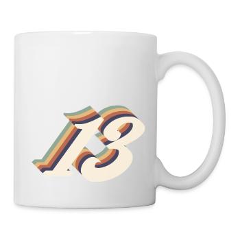 13th anniversary vintage - Mug - white - Right
