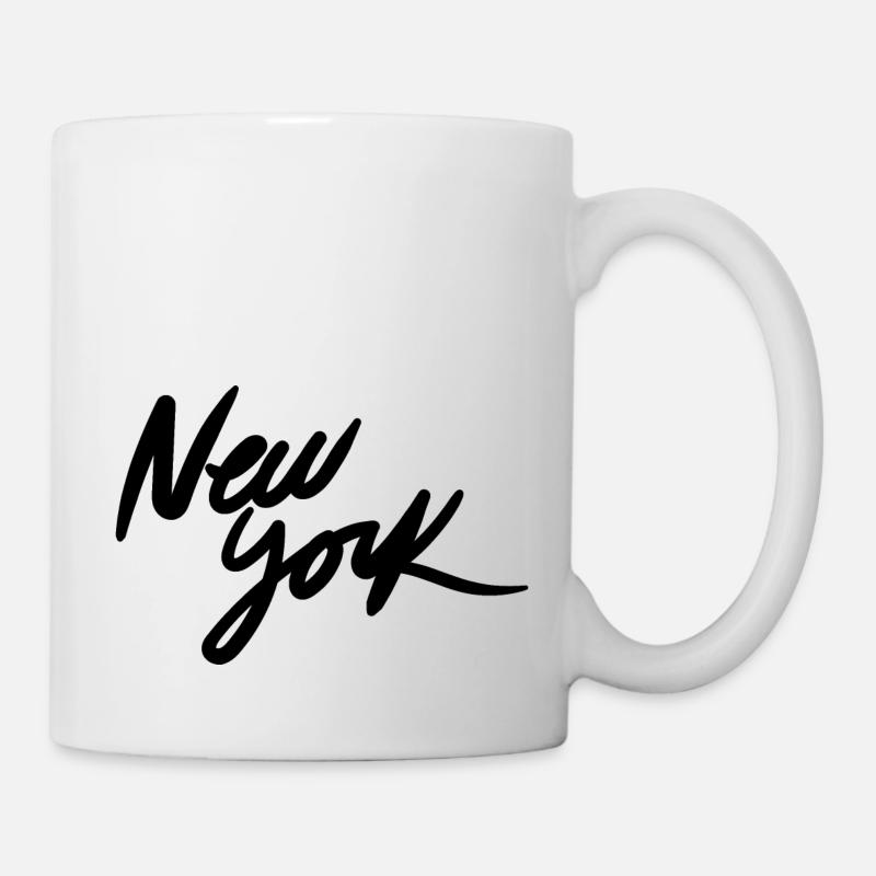 New Yorker Logo - Tasse - Weiß