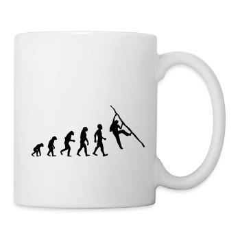 Evolution Escalade Bloc - Mug blanc - blanc - Droite