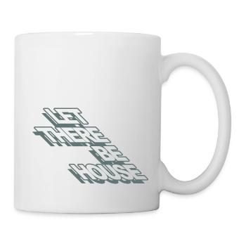 Music house dance let there be house gift - Mug - white - Right
