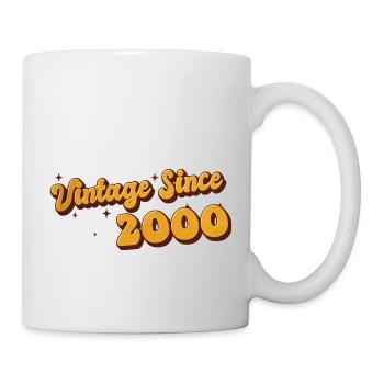Millésime depuis 2000 23 ans - Groovy 23ème - Mug blanc - blanc - Droite