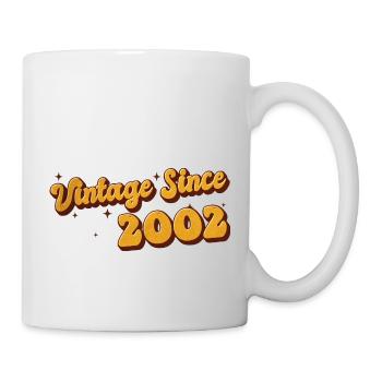 Millésime depuis 2002 21 ans - Groovy 21ème - Mug blanc - blanc - Droite