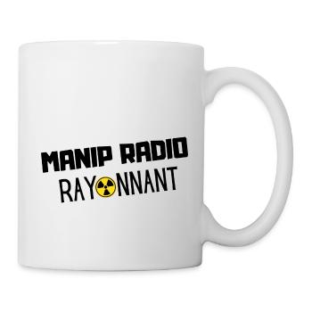Manip Radio Rayonnant - cadeau original - Mug blanc - blanc - Droite