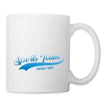 Go Local Sports Team And/Or Go College 12 - Tasse - Weiß - Rechts