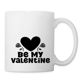 Be my Valentine - Mug - white - Right