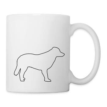 Dog - Tasse - Weiß - Rechts