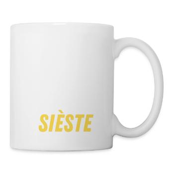 team sieste - Mug blanc - blanc - Droite