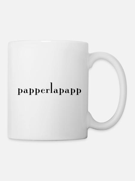 papperlapapp Ruhrdeutsch - Tasse - Weiß