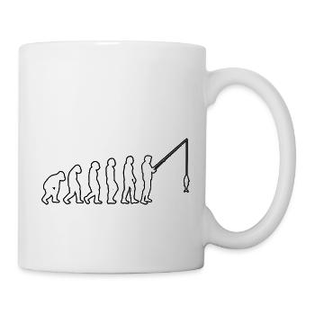 Fishing Fish hooks Fishing Fishing Fishing - Mug - white - Right