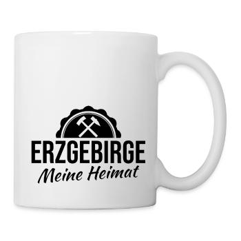 Erzgebirge da komme ich her - Tasse - Weiß - Rechts