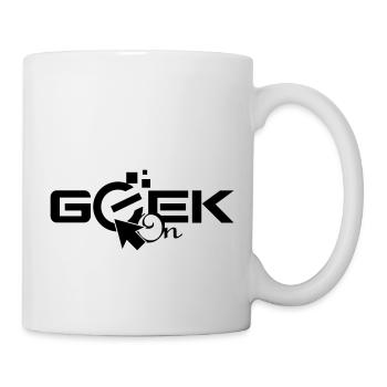 Geen On À propos de Nerd fan de PC - Mug blanc - blanc - Droite