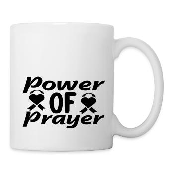 Power Of Prayer - Mug - white - Right