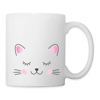 Petit chat - Mug blanc - blanc - Droite