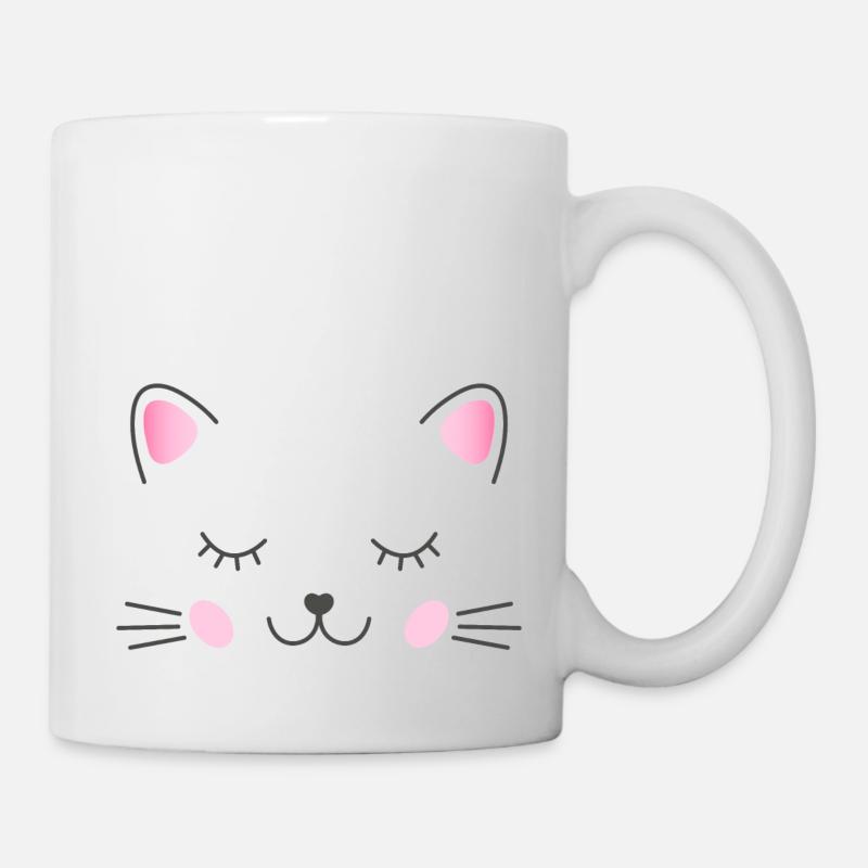Kleine Katze - Tasse - Weiß