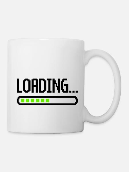 loading - Tasse - Weiß