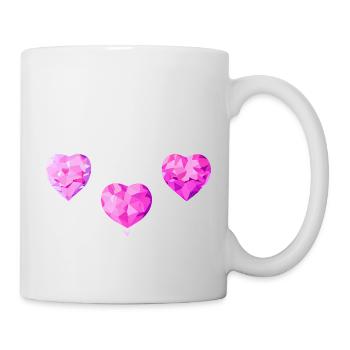 Muttertag Valentinstag Verlobung Hochzeit Liebe - Tasse - Weiß - Rechts
