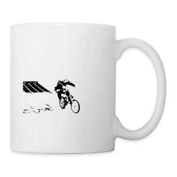 BMX - Tasse - Weiß - Rechts