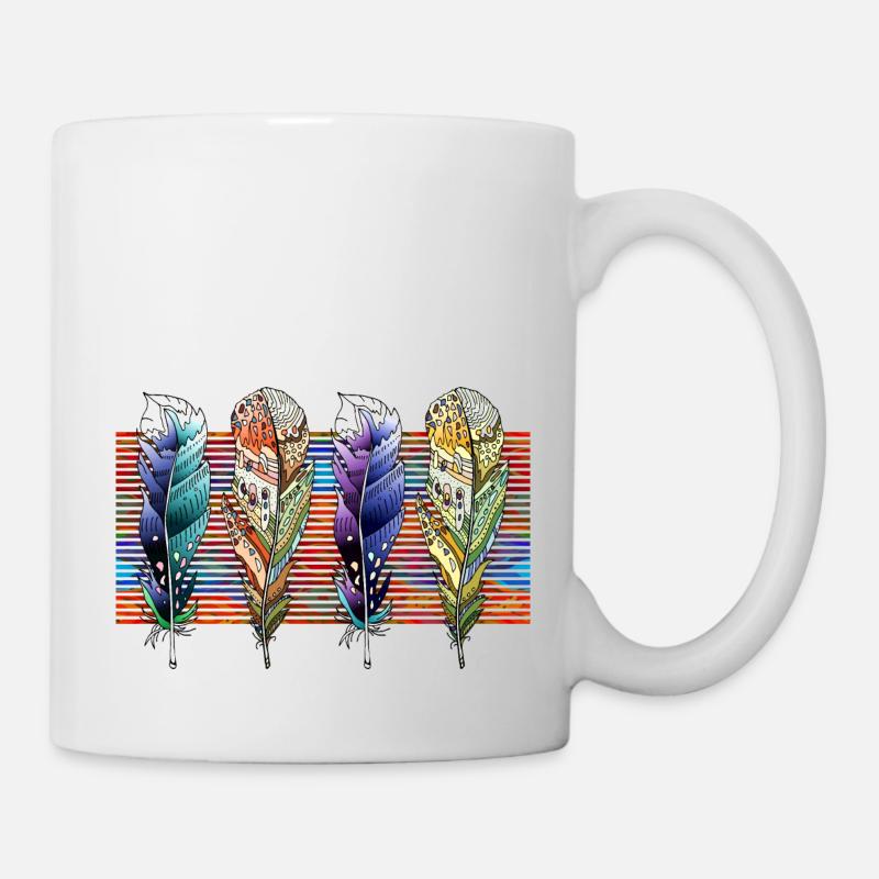 Stylo - Mug blanc - blanc
