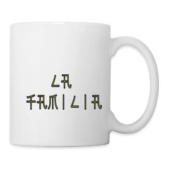 Familie La Familia Asian Style - Tasse - Weiß - Rechts