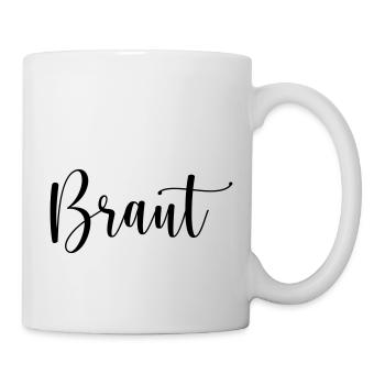 braut - Tasse - Weiß - Rechts