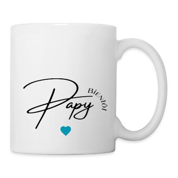 Bientôt papy - Mug blanc - blanc - Droite