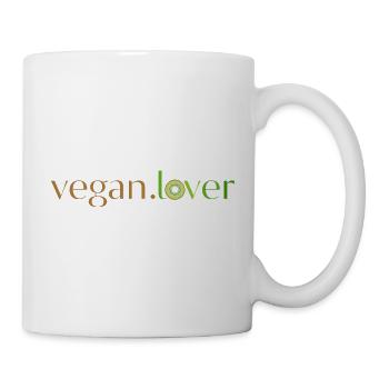 Veganer Liebhaber Kiwi - Tasse - Weiß - Rechts