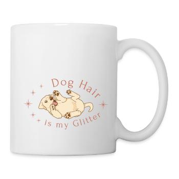Dog Hair is my Glitter - Mug - white - Right