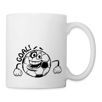 Fußball Soccer - Mug - white - Right