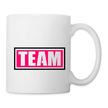 team - Tasse - Weiß - Rechts