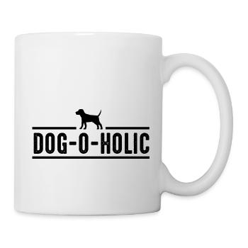 Dog Hund - Tasse - Weiß - Rechts