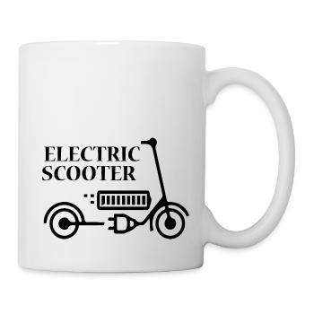 E-Scooter Scooter - Mug blanc - blanc - Droite