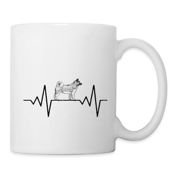 Chien de chasse - Mug blanc - blanc - Droite