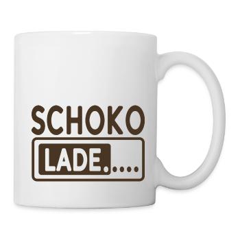 Chocolat - Mug blanc - blanc - Droite