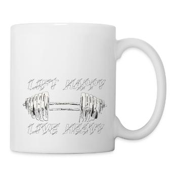 GYM TSHIRT - Mug - white - Right