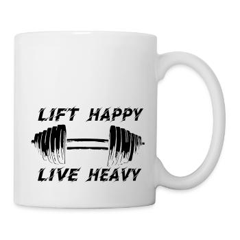 GYM TSHIRT - Mug - white - Right