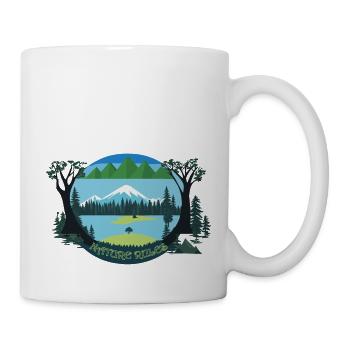 Regeln der Natur - Tasse - Weiß - Rechts
