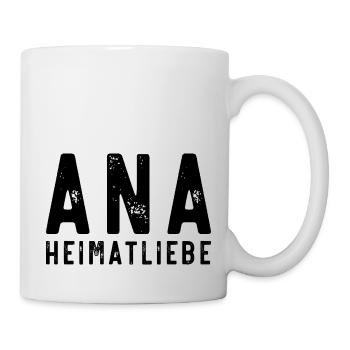 Annaberg Erzgebirge Heimatliebe - Tasse - Weiß - Rechts