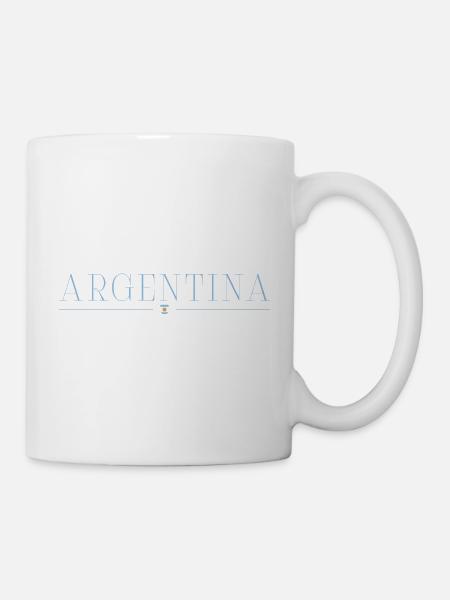 Ich liebe Argentinien - Tasse - Weiß
