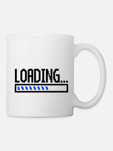 Chargement - Mug blanc - blanc