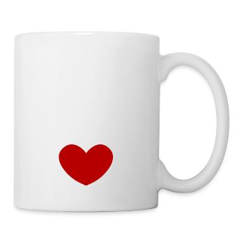 I’m Love - Design blanc - Mug blanc - blanc - Droite
