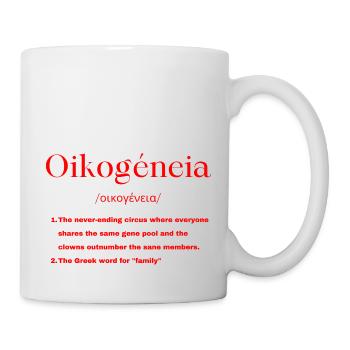 Greek Definition - Mug - white - Right