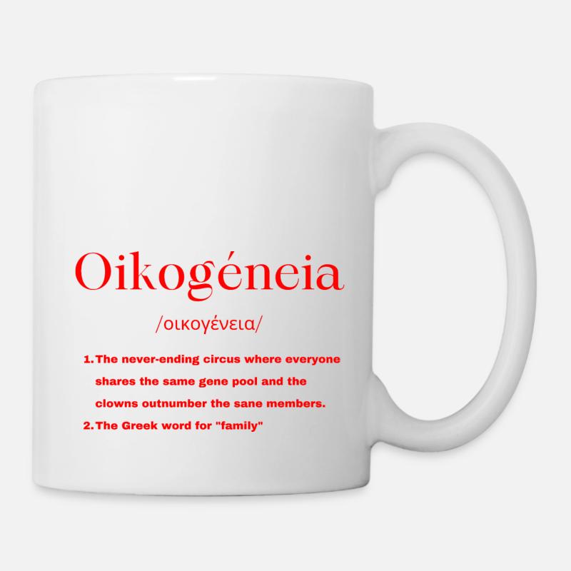 Greek Definition - Mug - white