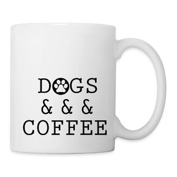 Hund Dog - Tasse - Weiß - Rechts