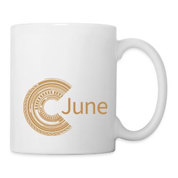 Für June - Tasse - Weiß - Rechts