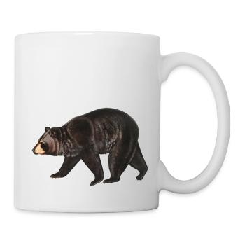 Bear forest animal - Mug - white - Right